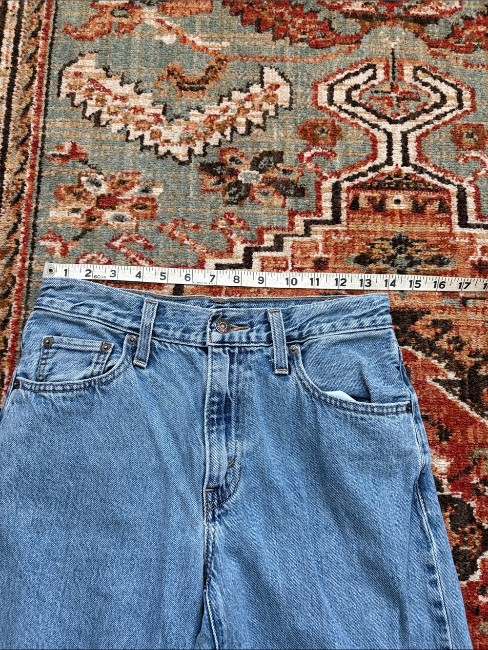 Levi’s Baggy Dad Jeans size 25 Premium Denim - Picture 8 of 9